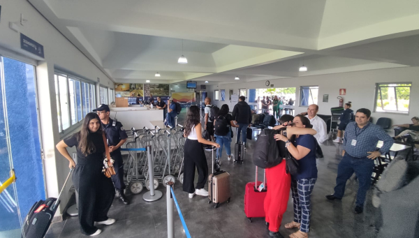 Aeroporto Romeu Zema estima aumento de 50% no fluxo de passageiros que desembarcam em Araxá