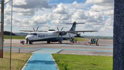Azul amplia oferta de voos e Araxá passa a ter nove viagens semanais  