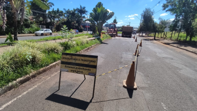 Atenção motoristas: Obras da Copasa na avenida Ecológica nesta segunda (22) em Araxá 