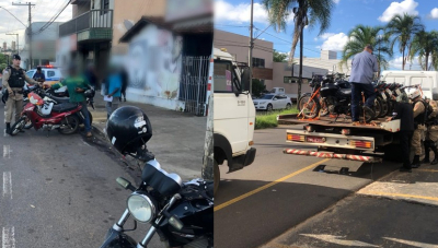 Levantamento da Polícia Militar aponta que 37 motocicletas foram apreendidas neste mês em Araxá