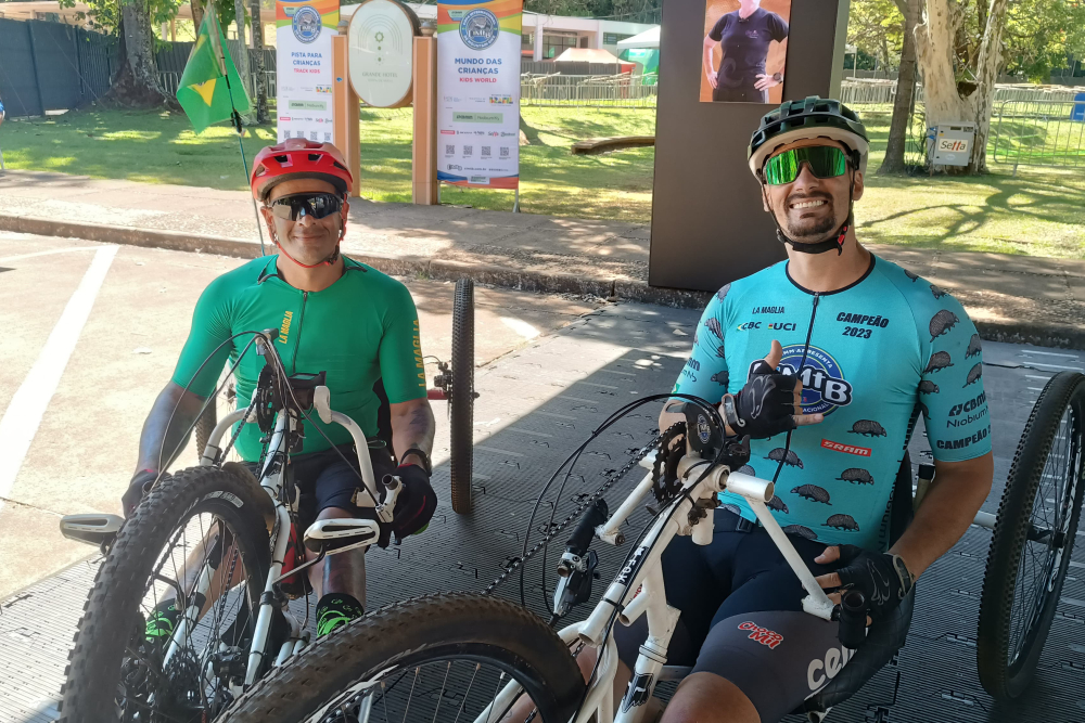 Handbike: A emoção da inclusão na Copa Internacional de Mountain Bike em Araxá