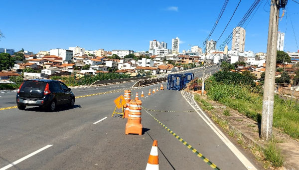 Viaduto José Domingos Filho sofre interdição parcial até o próximo dia 10 de maio