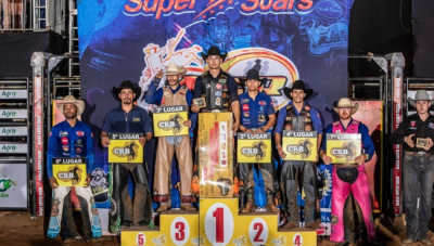 Vinícius Arcanjo da cidade de Patrocínio conquista título do rodeio no Araxá Rodeio Show 2026