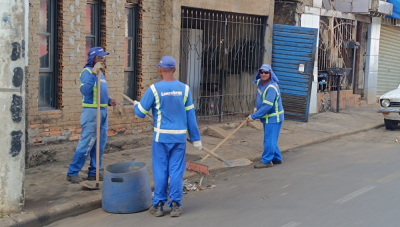 Serviços urbanos e rurais seguem com capina e manutenção de estradas nesta quarta (29) em Araxá
