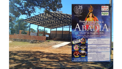 Festa em honra a Nossa Senhora da Abadia começa nesta quarta (13) em Araxá