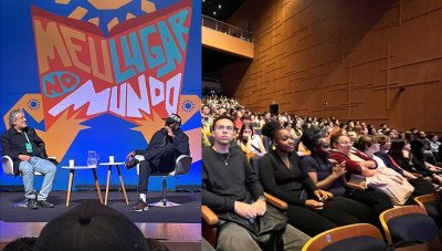 “Aprendi a ler o mundo”, diz Djonga durante bate-papo sobre música e trajetória no Fliaraxá 2026