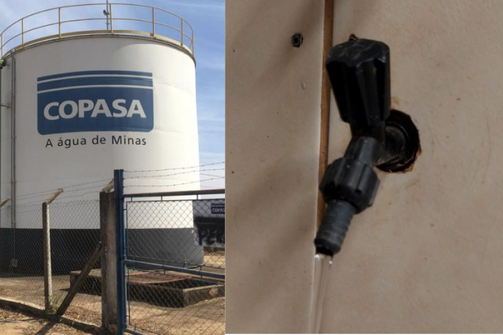 Copasa alerta que manutenção elétrica pode afetar abastecimento de água em Araxá na segunda (25)