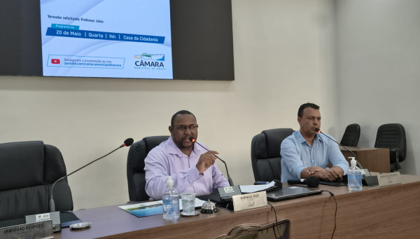 Audiência pública debate melhorias no transporte coletivo de Araxá
