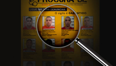Minas Gerais divulga nova lista de criminosos foragidos e pede apoio da população
