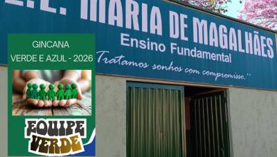Gincana Verde e Azul celebra 61 anos da Escola Maria de Magalhães em Araxá com integração e talentos