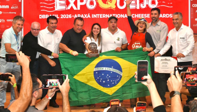 Queijo mineiro conquista Super Ouro e coloca o Brasil no topo da ExpoQueijo 2026 pelo segundo ano consecutivo