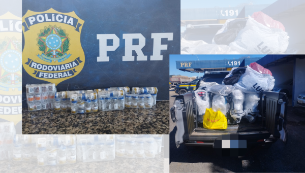 PRF apreende carga de medicamentos e bicicletas elétricas irregulares na BR-262 em Araxá
