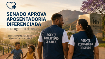 Senado aprova aposentadoria diferenciada para agentes de saúde, mas proposta ainda deve enfrentar debate jurídico