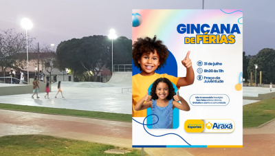 Secretaria de Esportes promove Gincana de Férias na sexta (31) e amplia projetos esportivos em Araxá