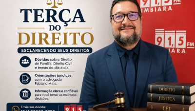 Doutor Fabiano Melo orienta ouvintes da Rádio Imbiara sobre direitos de família, patrimônio e convivência
