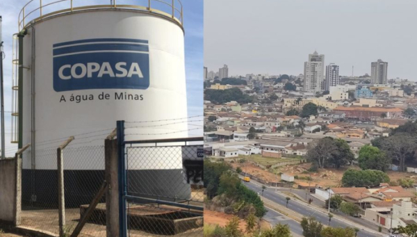 Copasa alerta para possíveis interrupções no abastecimento de água em Araxá nesta quinta (13)