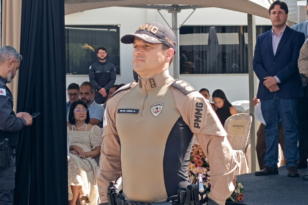 Tenente-coronel Daniel Ladeira assume comando do 37º Batalhão da Polícia Militar em Araxá