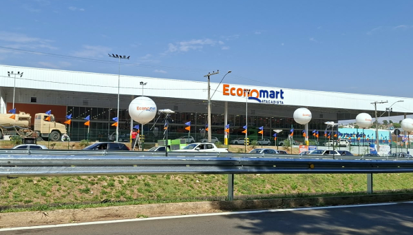 Economart inaugura nova unidade nesta quarta (2) em Araxá com investimento de R$ 60 milhões