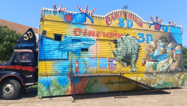Cinerama 3D é uma das atrações do Festival das Estações no Lago Norte do Barreiro, em Araxá