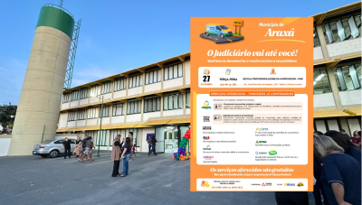 CEJUSC Itinerante oferece serviços gratuitos de justiça e emissão de documentos na escola CAIC, em Araxá, na terça (27)