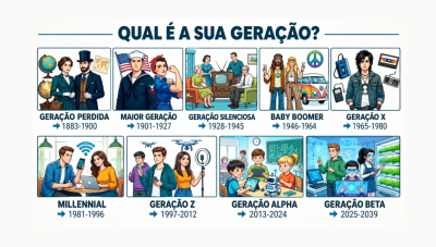 Qual sua geração?